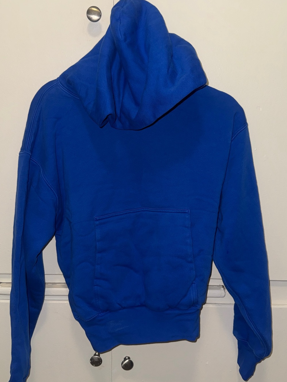 Men's Blue Hooded Sweatshirt